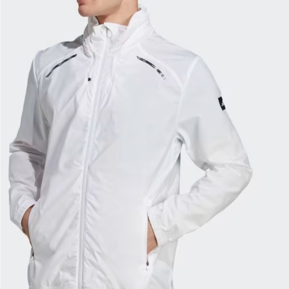 NWT! ADIDAS AEROREADY Mens BOA JACKET BEST OF TRAINING HY5450-White Size M - Picture 1 of 16